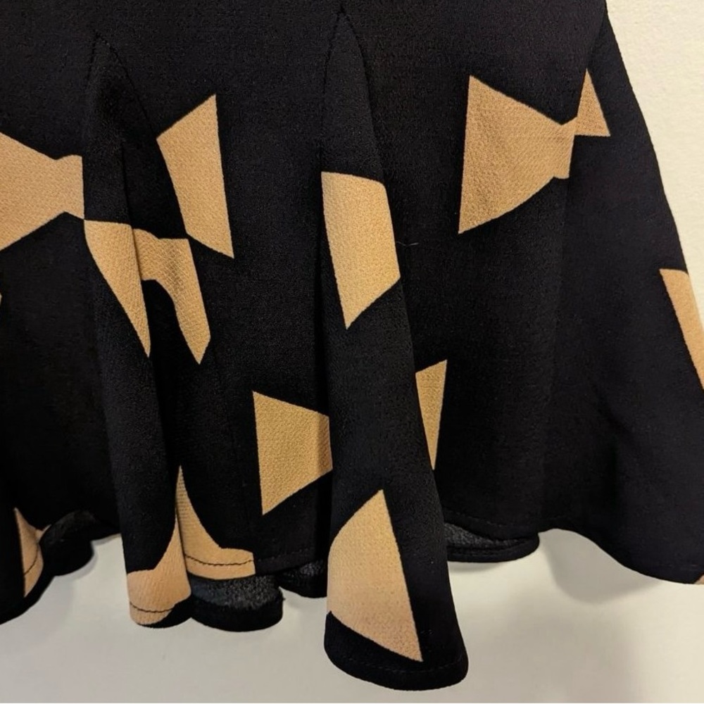 Eva Franco for Anthropologie Bow Print Trumpet Skirt by- New w/out tags - Picture 3 of 11